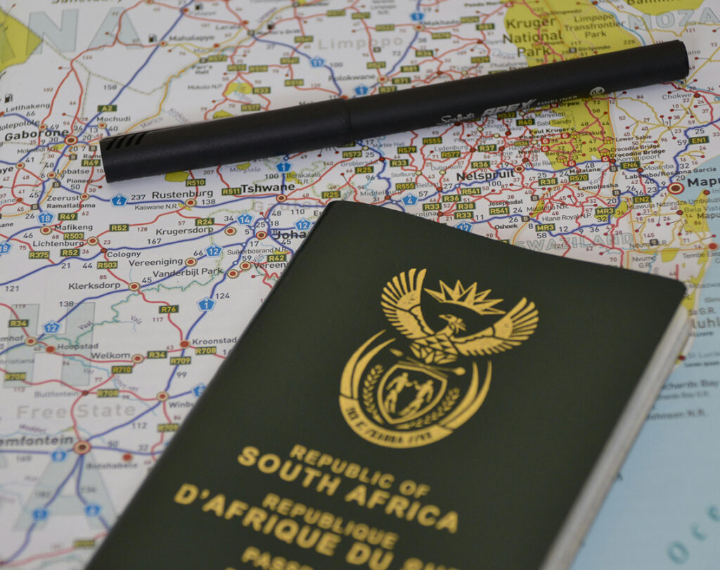 south african passport
